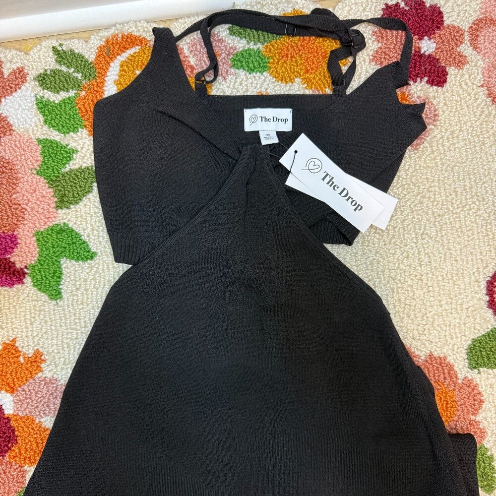 The Drop Women's Zuri Fitted Cut-Out One Shoulder Maxi Dress - Size - XS